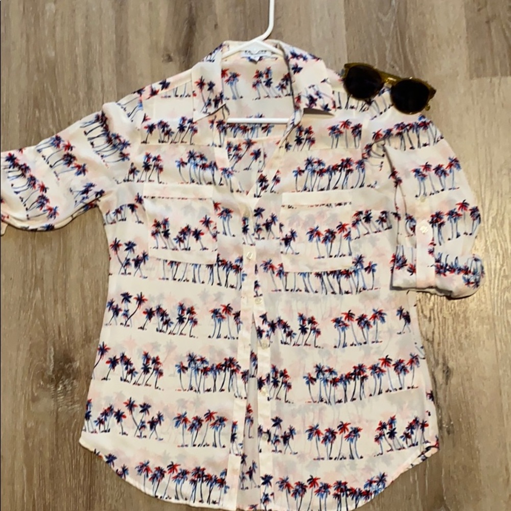 Palm tree Express Portofino blouse